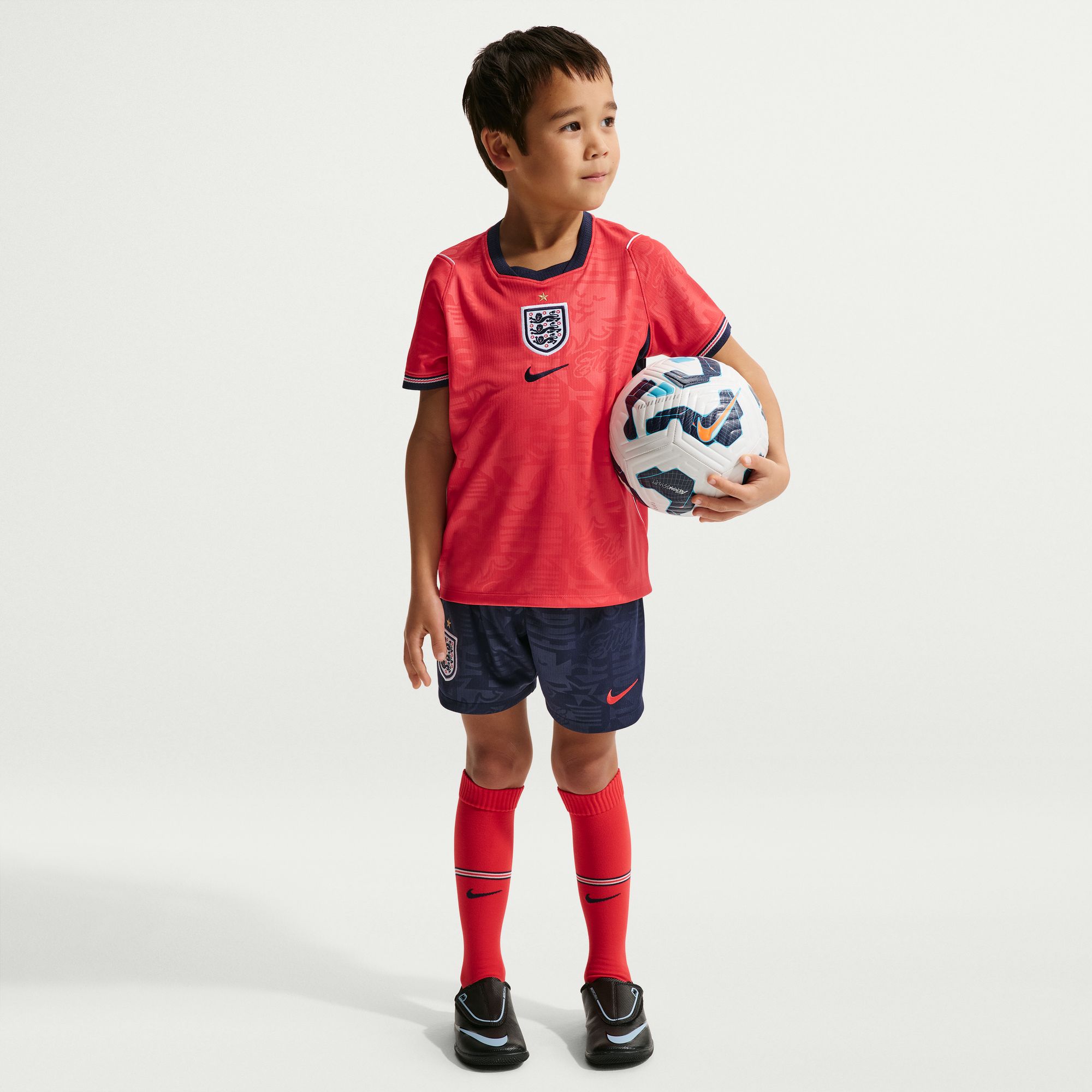 Nike England 26 Kids Away Kit 1