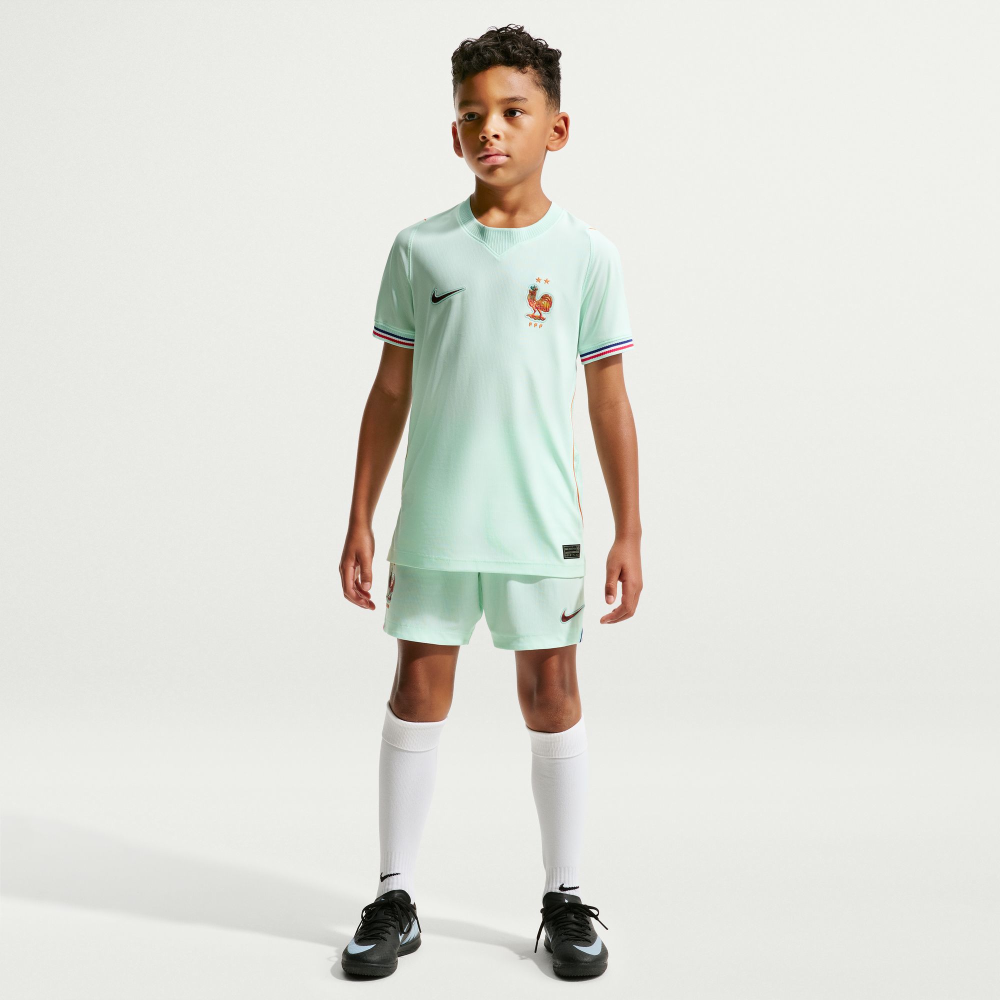 Nike France 26 Youth Away Jersey 5