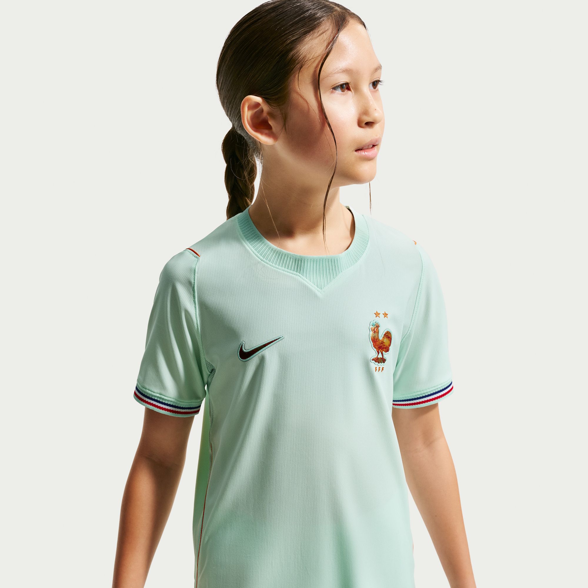 Nike France 26 Youth Away Jersey 4