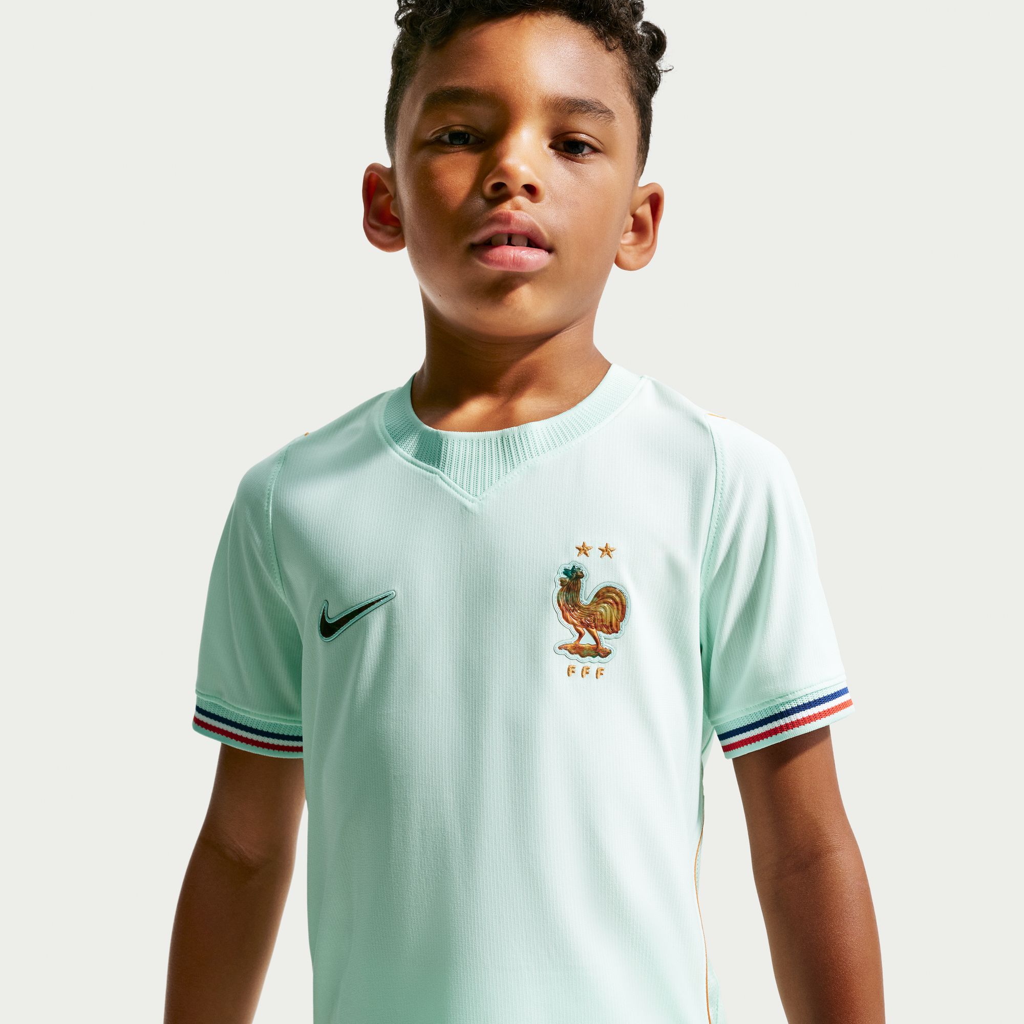 Nike France 26 Youth Away Jersey 6